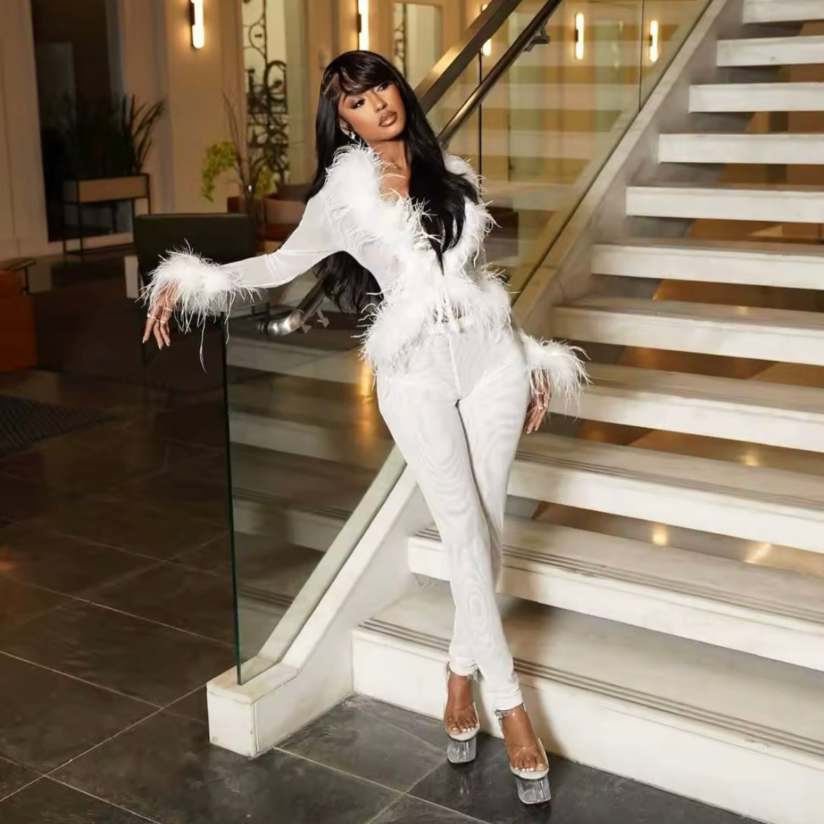 Ensemble White Glam