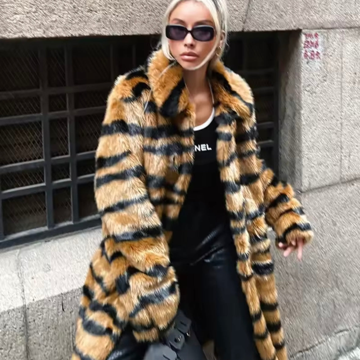 Manteau Long Wild Touch