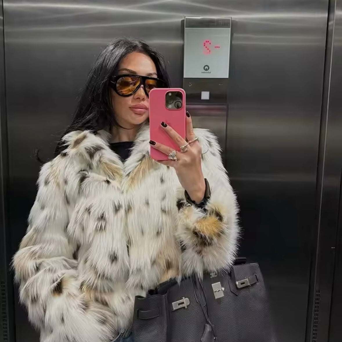 Veste Leopard White