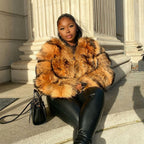 Manteau en Fourrure Renard