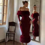 Robe Fourrure Glamour