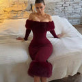 Robe Fourrure Glamour