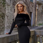 Robe Fourrure Glamour