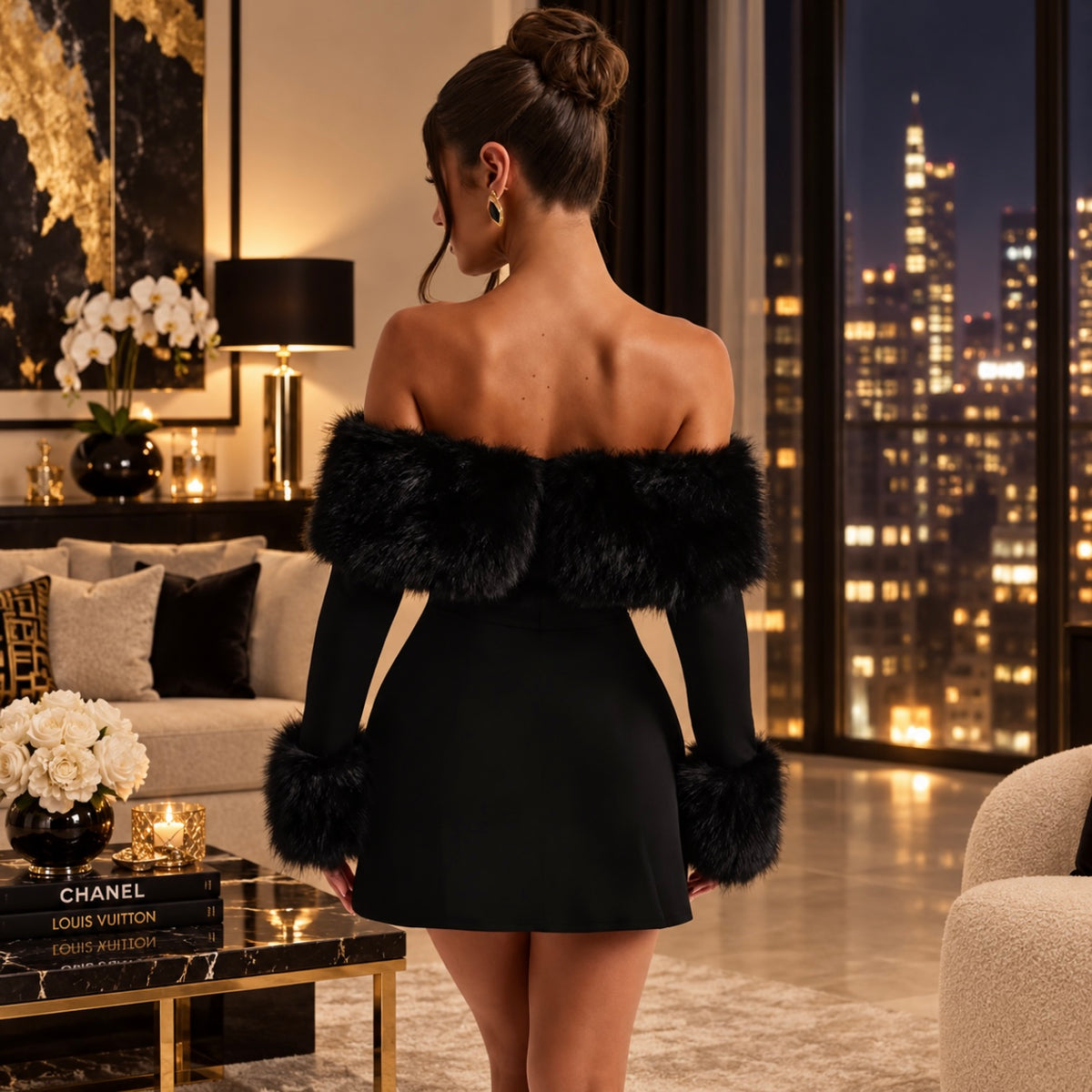 Luxury Black Dress